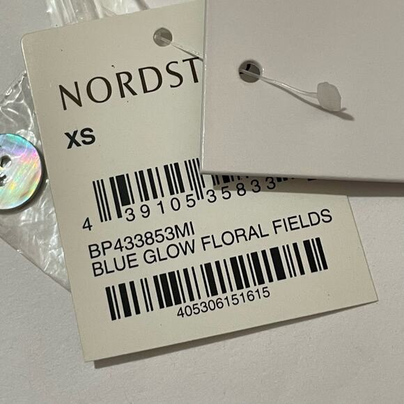 NWT BP Blue Glow Floral Fields A Line Dress - XS - Picture 10 of 13